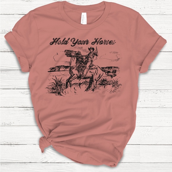 HOLD YOUR HORSE TSHIRT - Picture 3 of 4